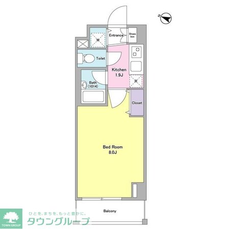 コンフォリア文京白山の物件間取画像
